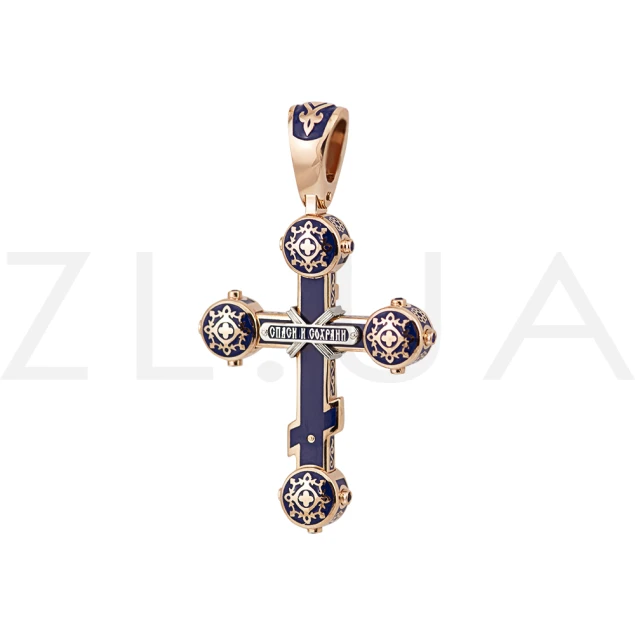 Крест со вставками камней Photo-1