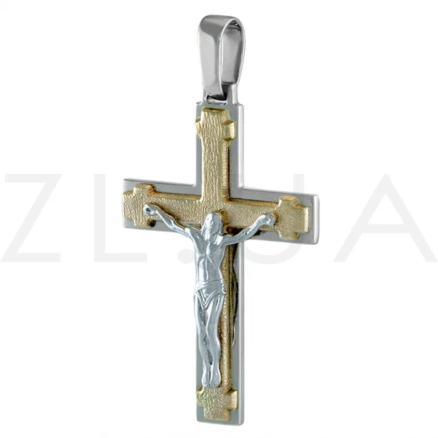 Хрест із білого золота Photo-1