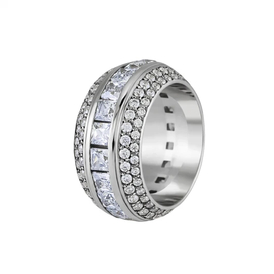 Обручальное кольцо "Диско-шар"