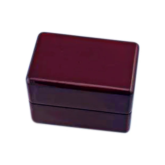 Красная глянцевая коробка для браслетов или часов