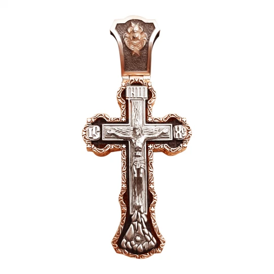 Крест с ликом Сергия Радонежский