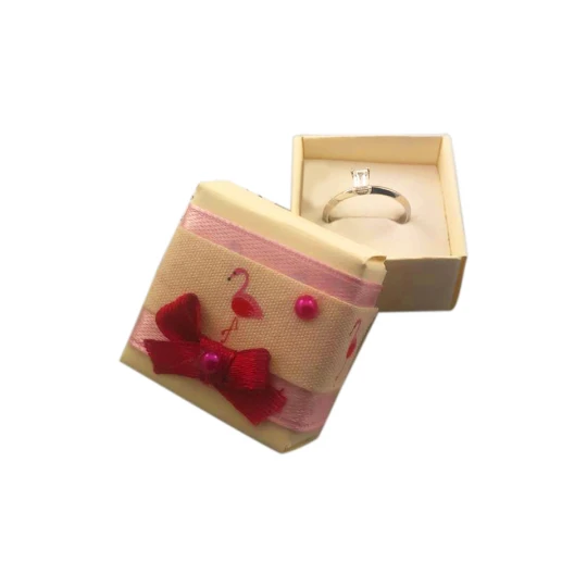 Подарочная коробочка "Фламинго"