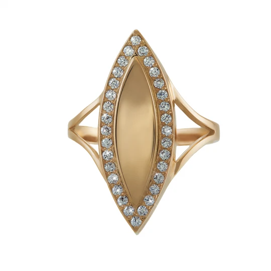 Кольцо "Роксолана" с бриллиантами