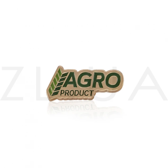 Золотой логотип "AGRO product"