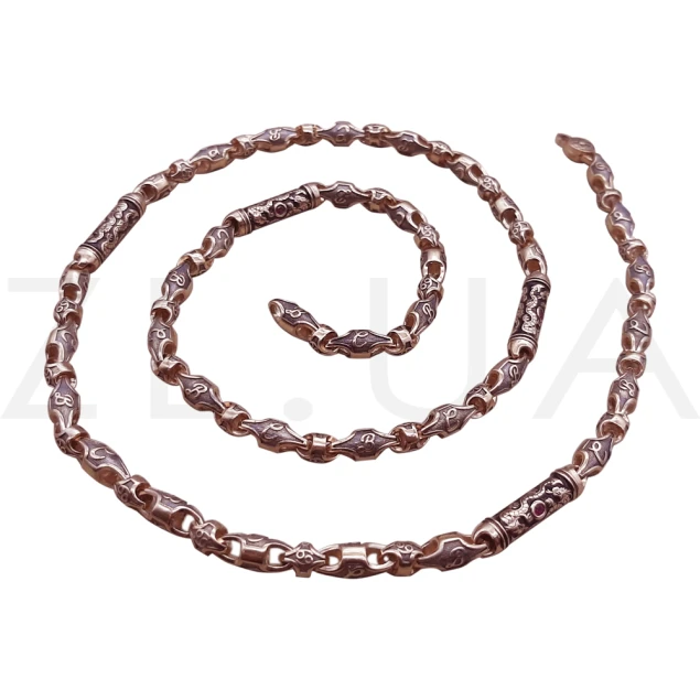 Цепь "Драконы" с рубинами Photo-1