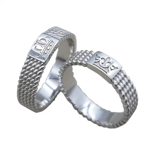 Обручальное кольцо "Королевская свадьба"