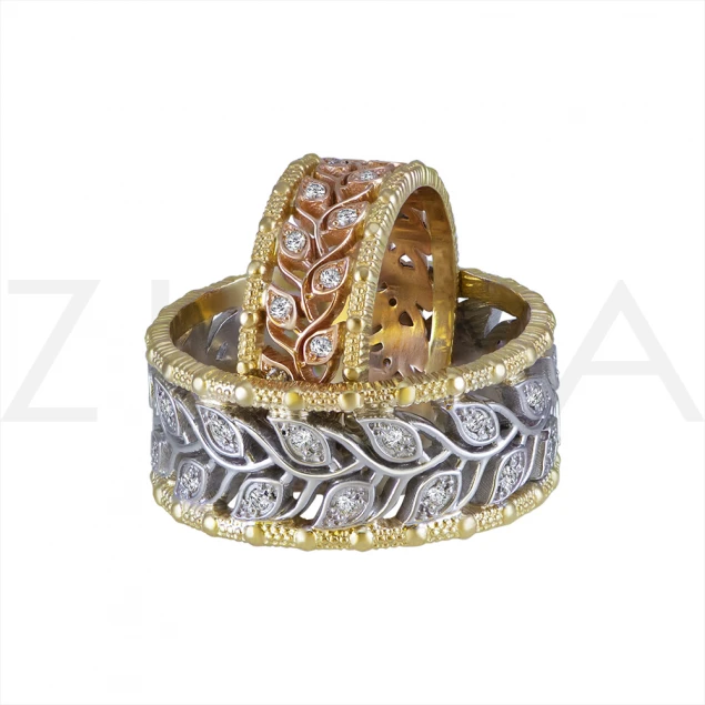 Обручальное кольцо "Феерия" Photo-1