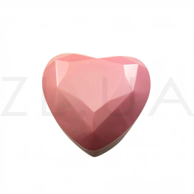 Подарункова коробочка "Серце" в рожевому кольорі Photo-3