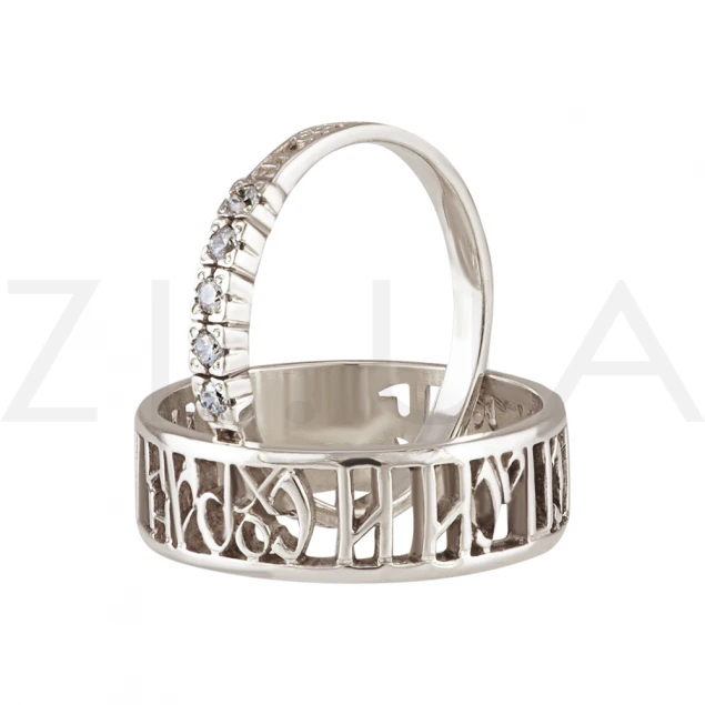 Обручальное кольцо "Вера" Photo-2