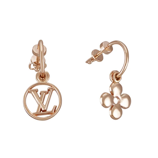 Earrings without inserts — Золота Лілія